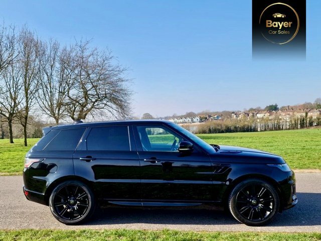 Land Rover Range Rover Sport Sd V6 Hse Dynamic AJ69DHO Black #2