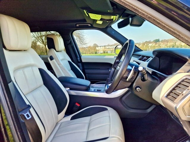 Land Rover Range Rover Sport Sd V6 Hse Dynamic AJ69DHO Black #6