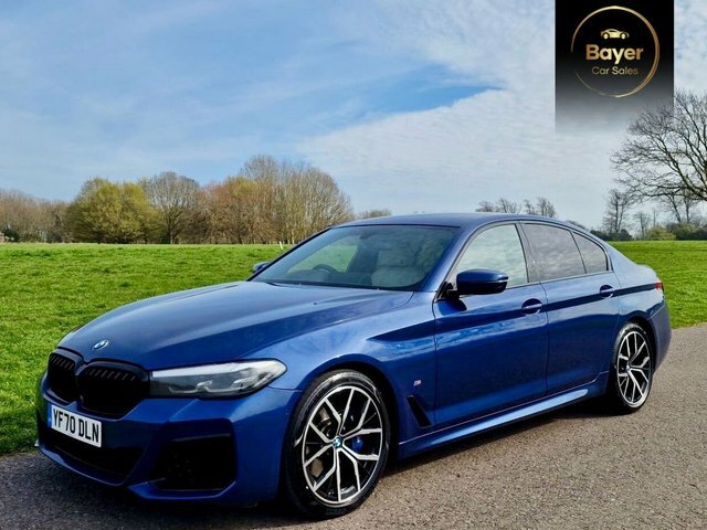BMW 5 Series 520D Mht M Sport Blue