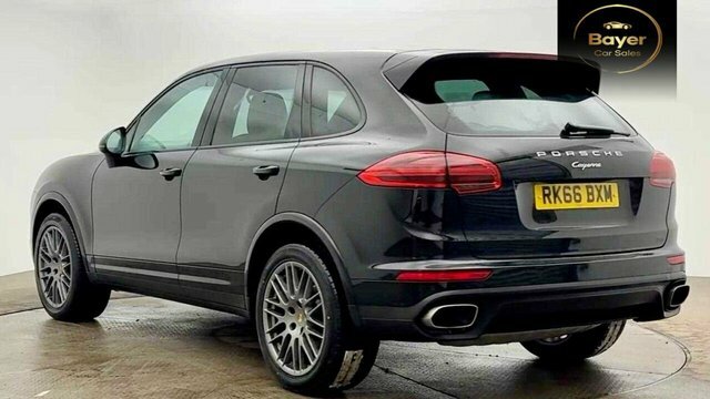 Porsche Cayenne Td V6 Platinum Edition RK66BXM Black #2