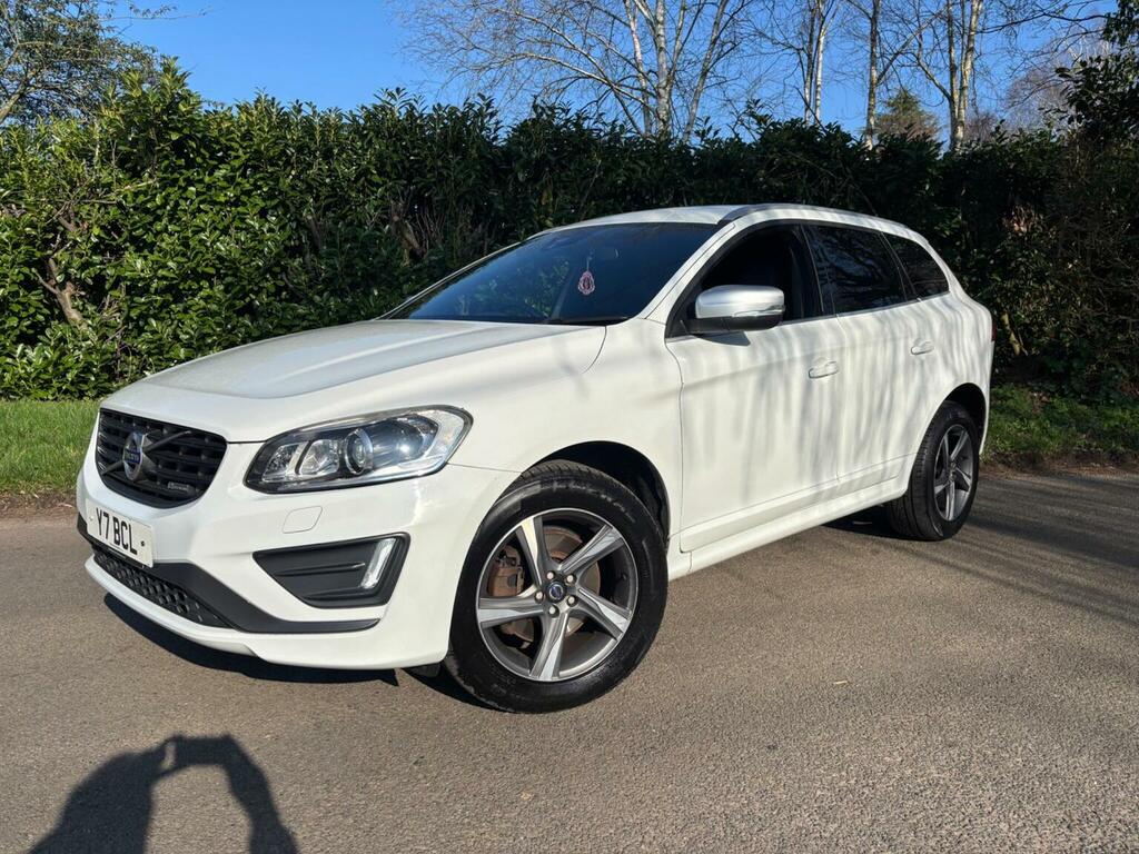 Volvo XC60 2.0 D4 R-design Lux Nav Geartronic Euro 6 Ss White