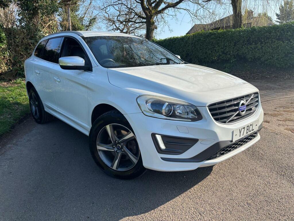 Volvo XC60 2.0 D4 R-design Lux Nav Geartronic Euro 6 Ss Y7BCL White #4