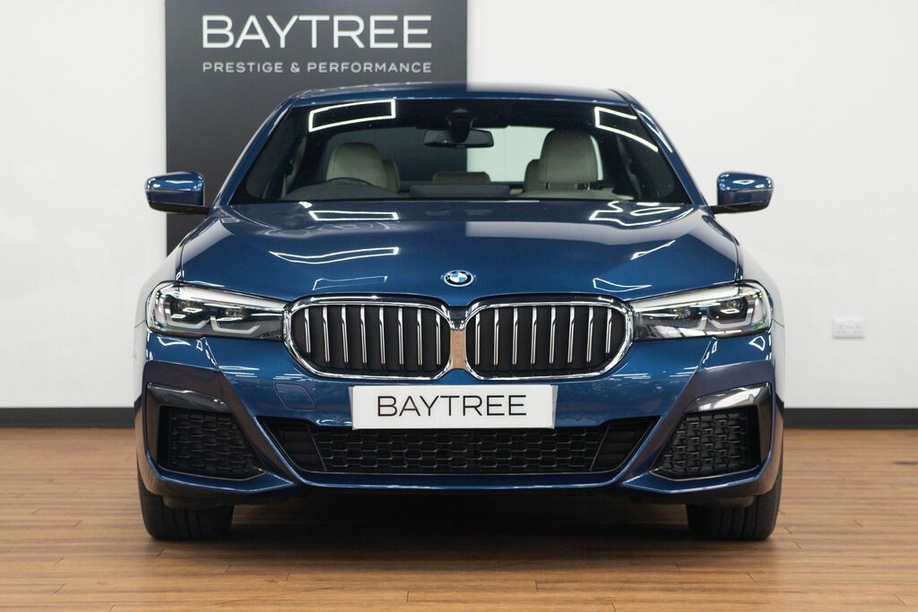 BMW 5 Series Automatic WV71TGJ Blue #6