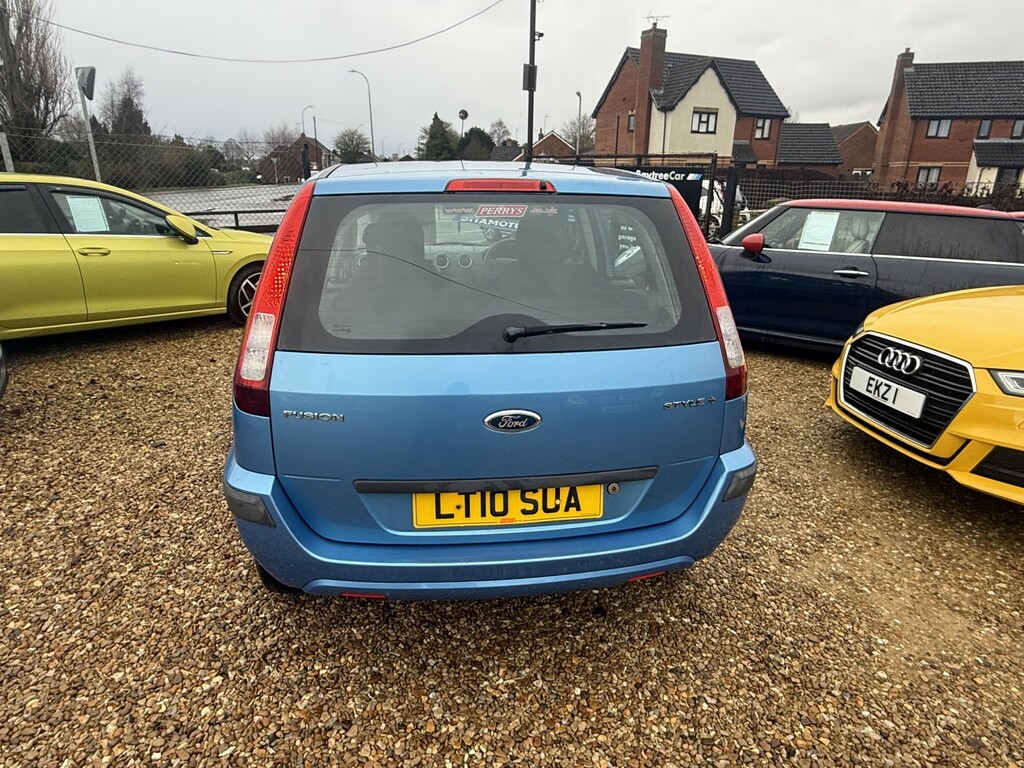 Ford Fusion Hatchback 1.4 Style 2010 Blue #5