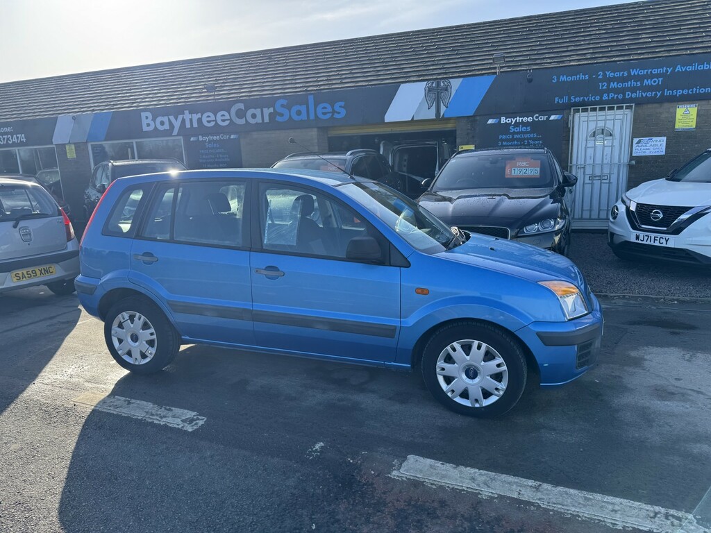 Ford Fusion Hatchback 1.4 Style 2010 Blue #2