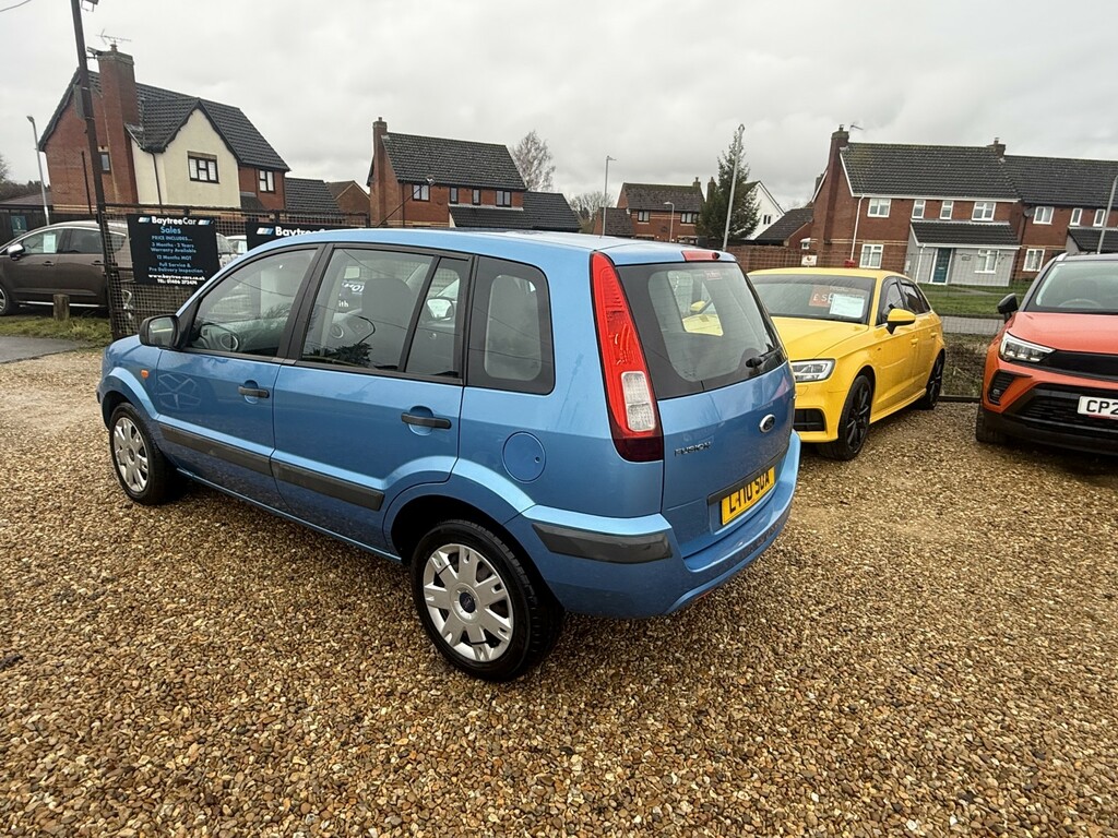 Ford Fusion Hatchback 1.4 Style 2010 Blue #4