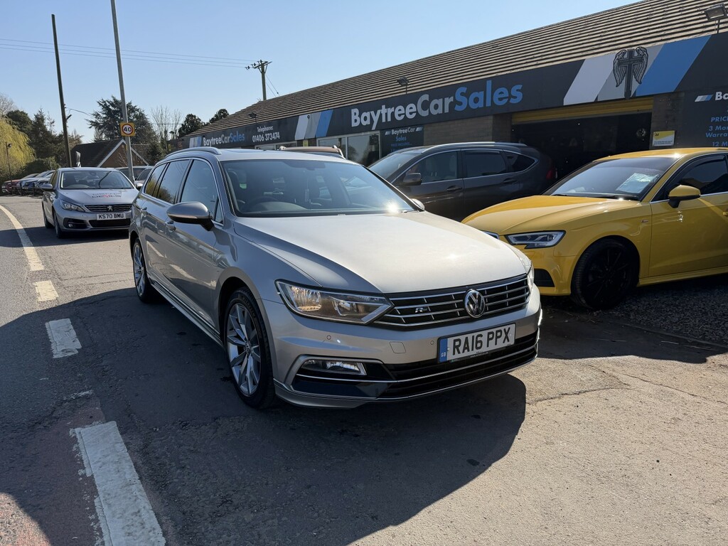 Volkswagen Passat Estate 2.0 Tdi Bluemotion Tech R-line 2016 Silver