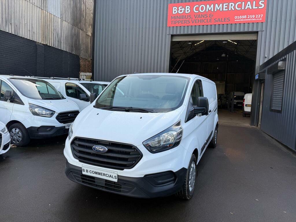 Ford Transit Custom 2.0 340 Ecoblue Leader L2 H1 Euro 6 S S White