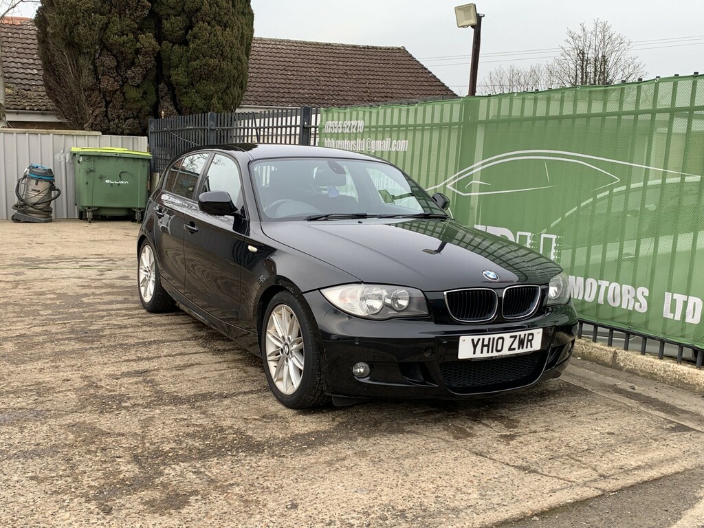 BMW 1 Series 2.0 118D M Sport 201010 YH10ZWR Black #6