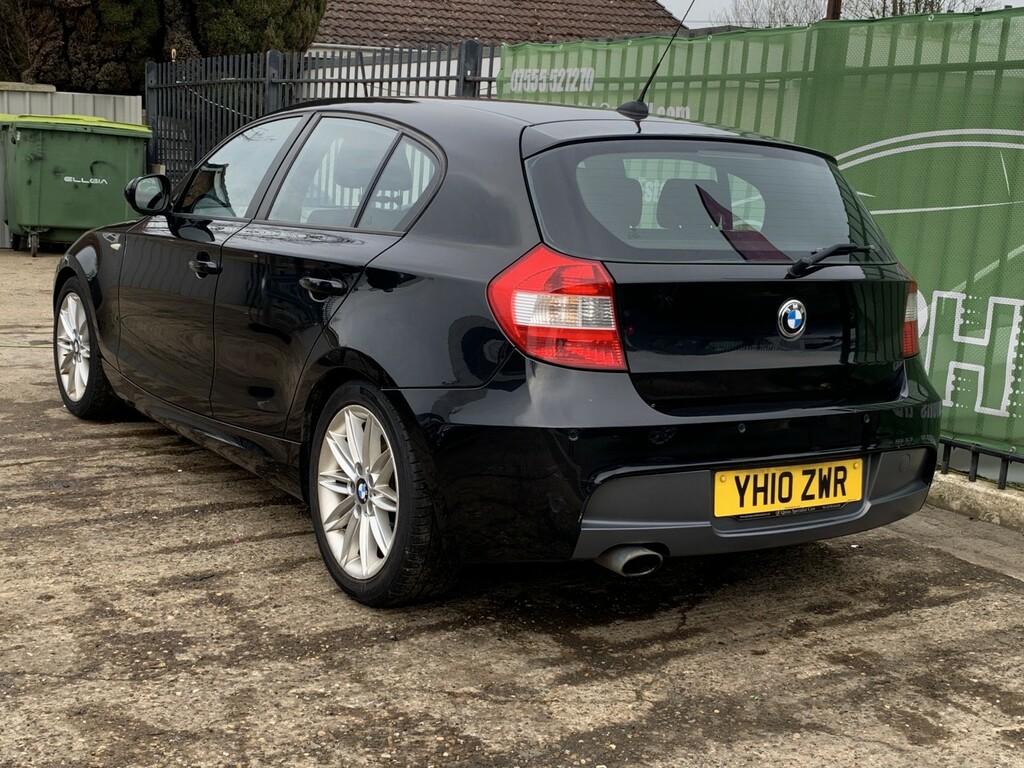 BMW 1 Series 2.0 118D M Sport 201010 YH10ZWR Black #4