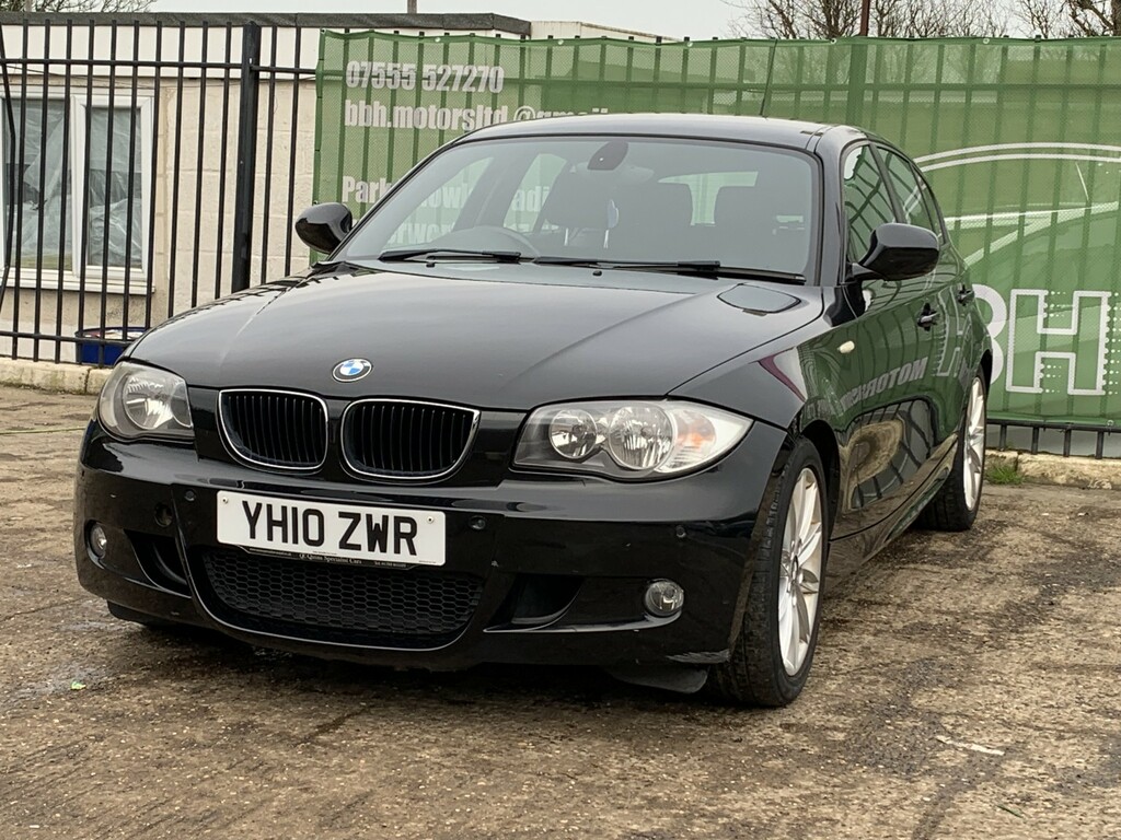 BMW 1 Series 2.0 118D M Sport 201010 YH10ZWR Black #3