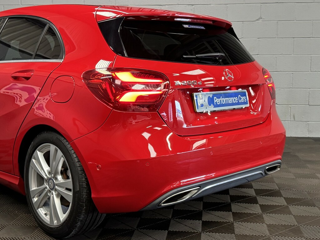 Mercedes-Benz A Class Hatchback 2.1 A200d Sport 201717 KU17HXK Red #6