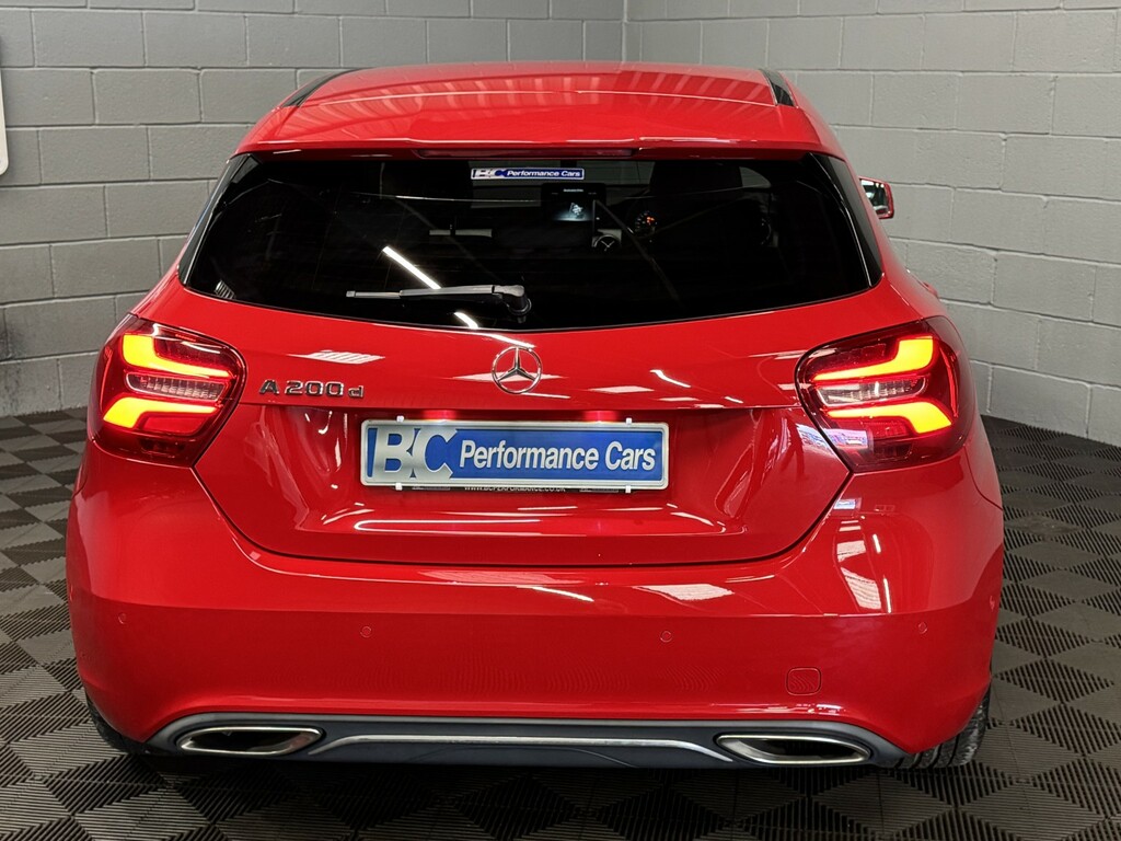Mercedes-Benz A Class Hatchback 2.1 A200d Sport 201717 KU17HXK Red #5