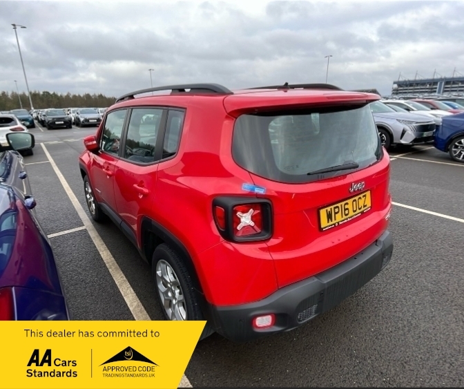 Jeep Renegade 1.4T Multiair II Longitude WP16OCZ Red #4