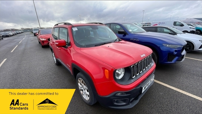 Jeep Renegade 1.4T Multiair II Longitude Red