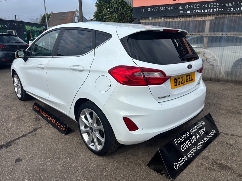 Ford Fiesta Titanium X BG21GZL White #5