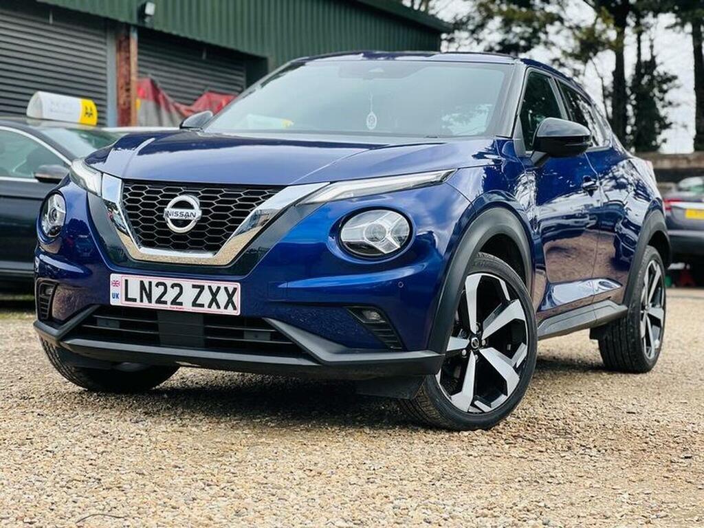 Nissan Juke Suv 1.0 Dig-t Tekna Dct Euro 6 Ss 202 LN22ZXX Blue #2