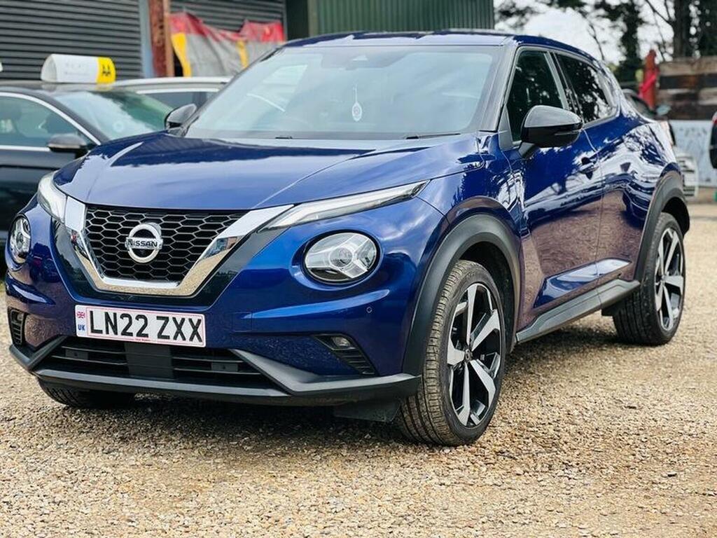 Nissan Juke Suv 1.0 Dig-t Tekna Dct Euro 6 Ss 202 LN22ZXX Blue #4