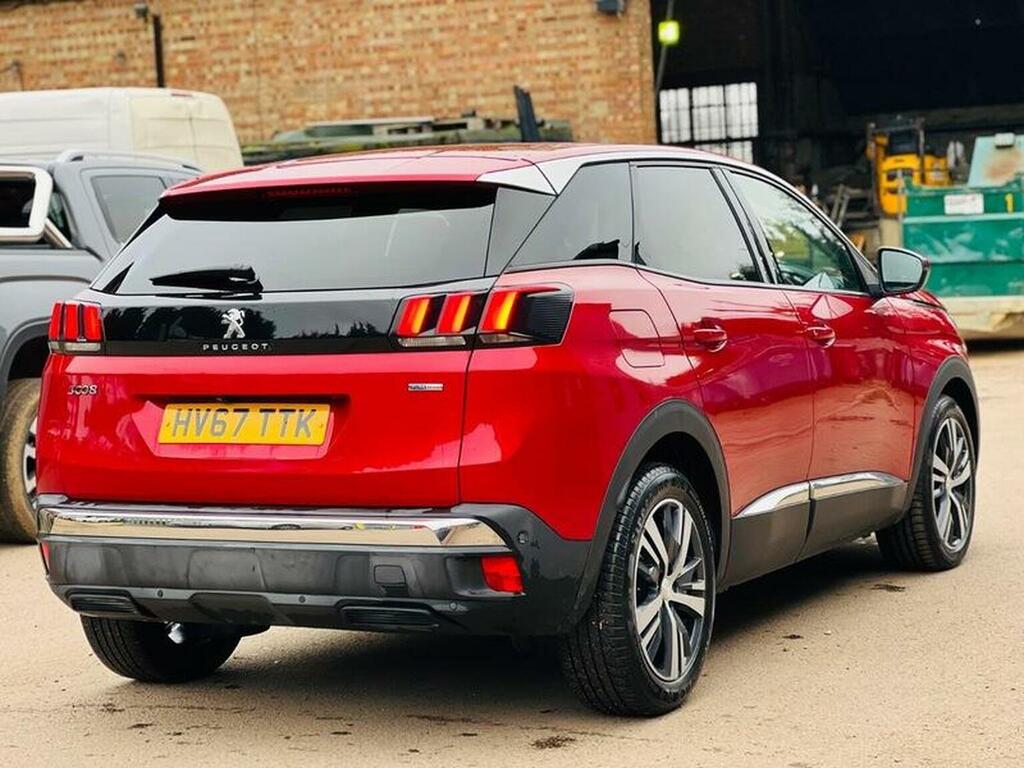 Peugeot 3008 Suv 1.2 Puretech Allure Euro 6 Ss 201767 HV67TTK Red #6