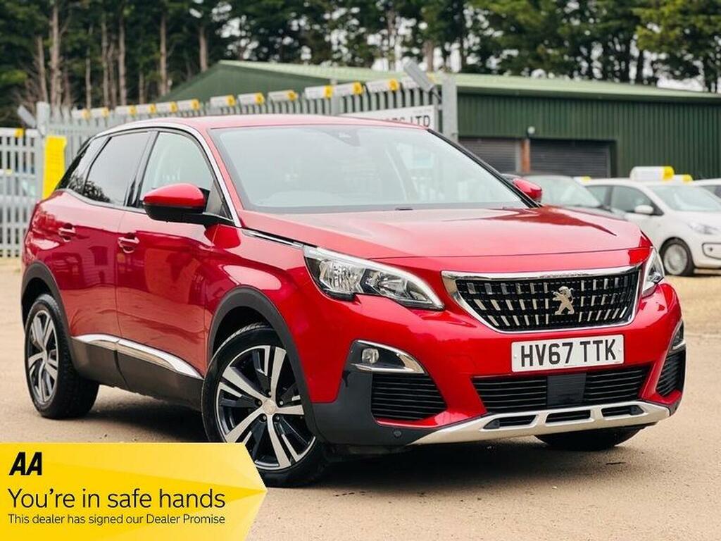 Peugeot 3008 Suv 1.2 Puretech Allure Euro 6 Ss 201767 Red