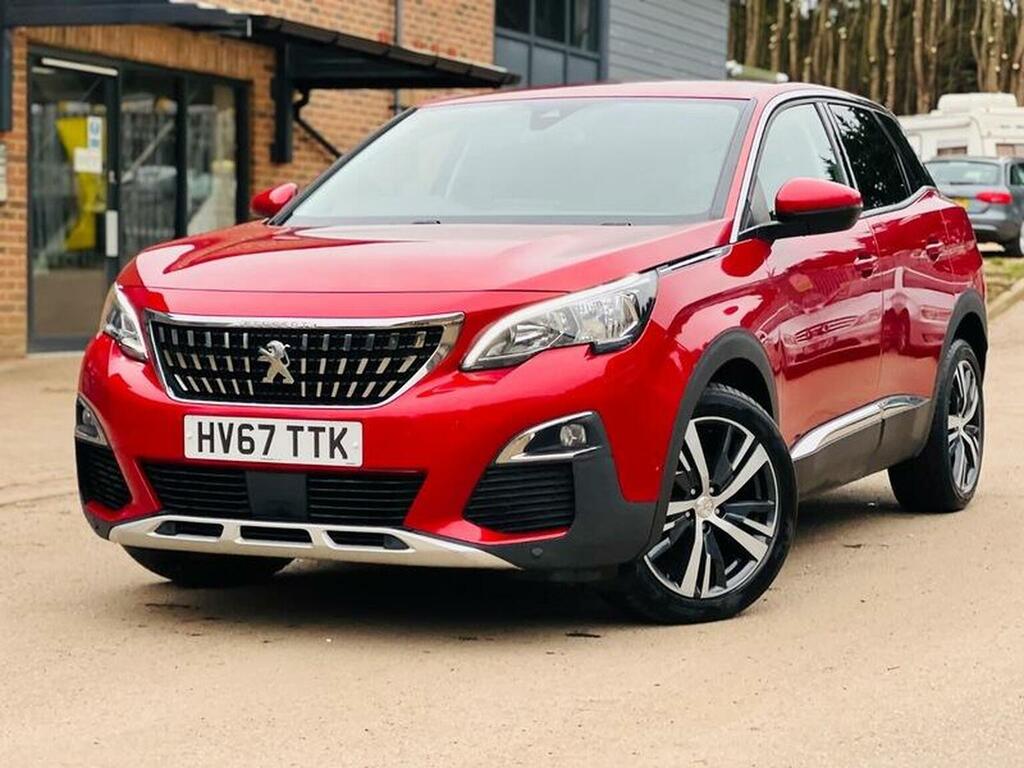 Peugeot 3008 Suv 1.2 Puretech Allure Euro 6 Ss 201767 HV67TTK Red #2
