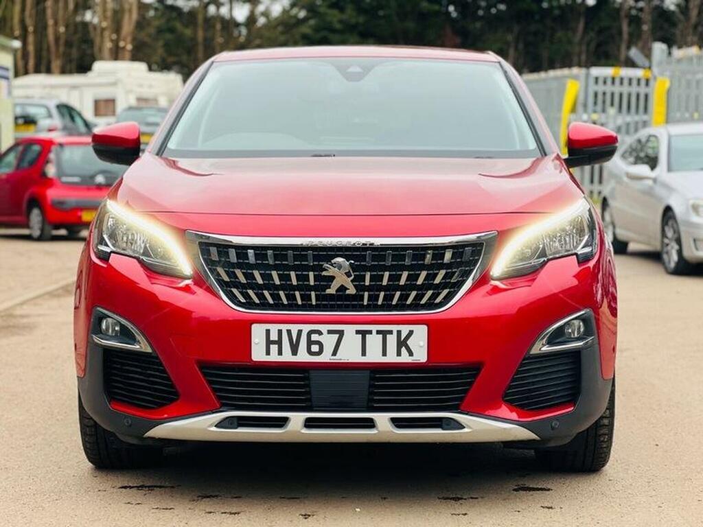 Peugeot 3008 Suv 1.2 Puretech Allure Euro 6 Ss 201767 HV67TTK Red #5