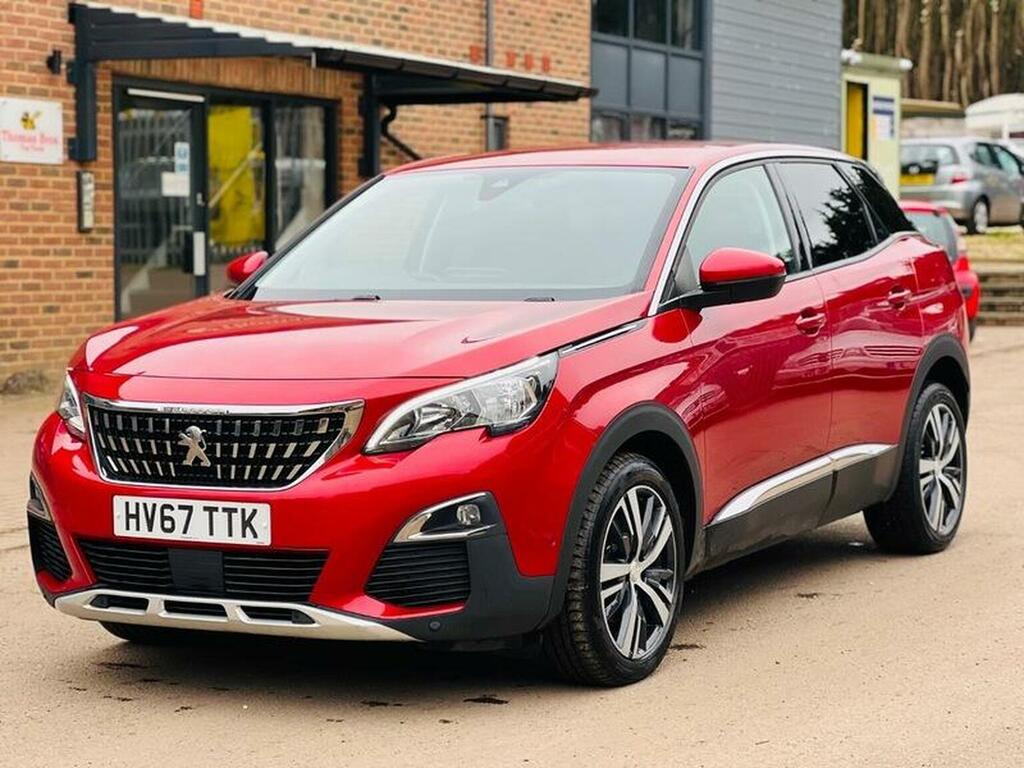 Peugeot 3008 Suv 1.2 Puretech Allure Euro 6 Ss 201767 HV67TTK Red #4