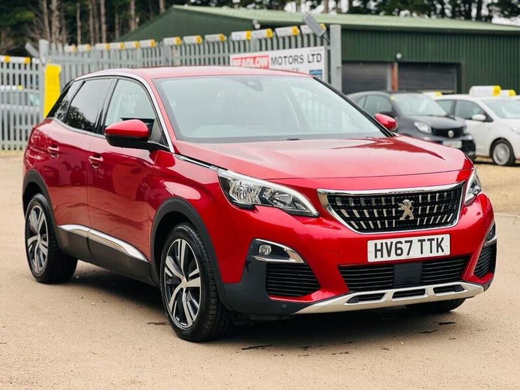 Peugeot 3008 Suv 1.2 Puretech Allure Euro 6 Ss 201767 HV67TTK Red #3