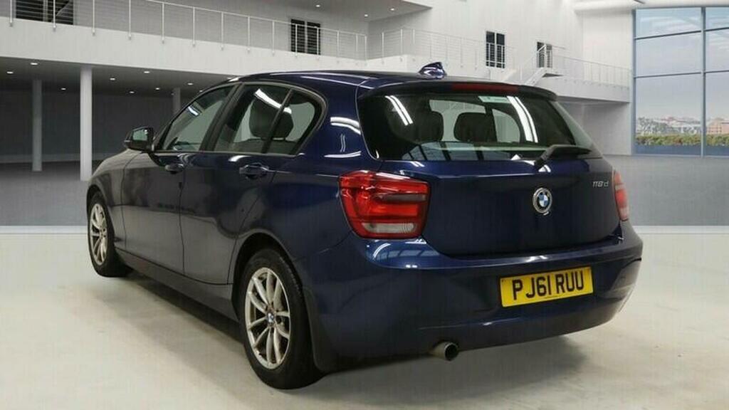 BMW 1 Series Hatchback 2.0 118D Se Euro 5 Ss 2012 Blue #3