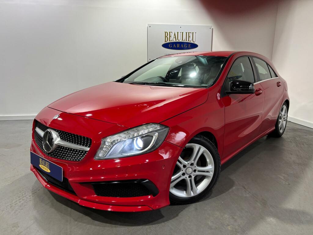 Mercedes-Benz A Class 1.6 A180 Blueefficiency Sport 7G-dct Euro 6 Ss Red