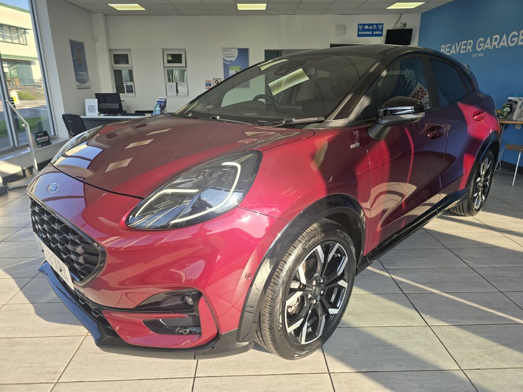 Ford Puma Vivid Ruby Edition 1.0L Ecoboost Mhev LM73XBX Red #2