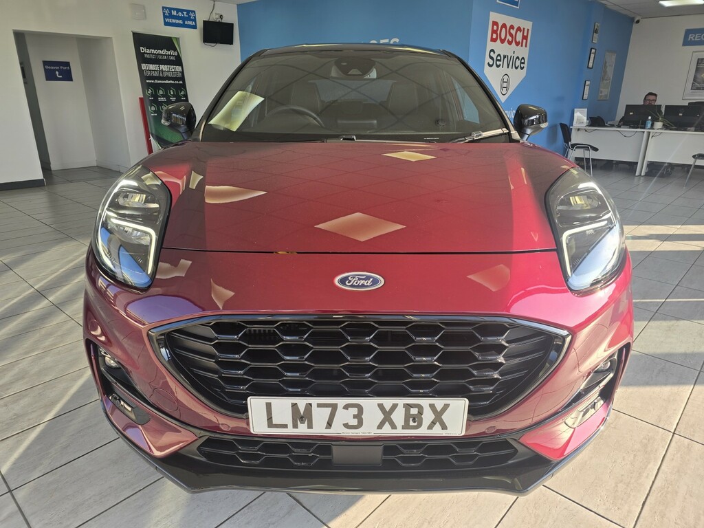 Ford Puma Vivid Ruby Edition 1.0L Ecoboost Mhev Red