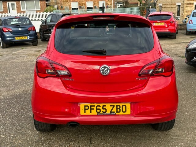 Vauxhall Corsa Turbo Ecoflex Limited Edition PF65ZBO Red #6
