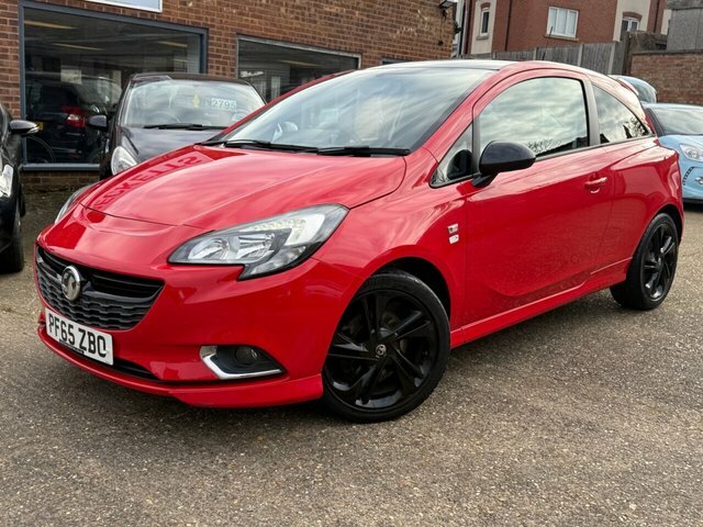 Vauxhall Corsa Turbo Ecoflex Limited Edition PF65ZBO Red #3