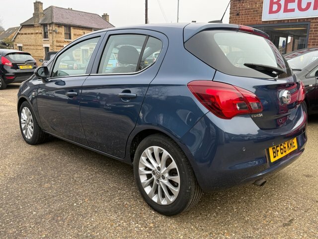 Vauxhall Corsa Turbo Ecoflex Se Hatchback BF66KHE Blue #5