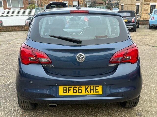 Vauxhall Corsa Turbo Ecoflex Se Hatchback BF66KHE Blue #6
