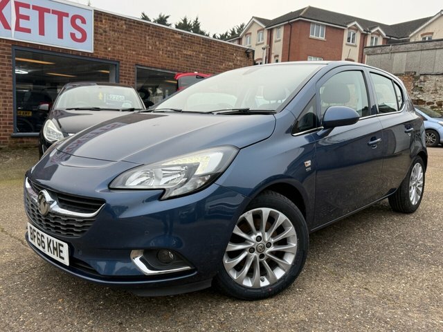 Vauxhall Corsa Turbo Ecoflex Se Hatchback BF66KHE Blue #3