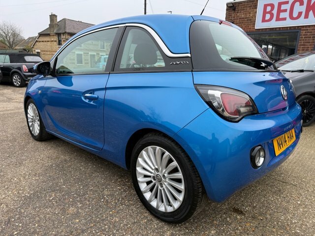 Vauxhall Adam 16V Jam Hatchback NV14HAA Blue #5