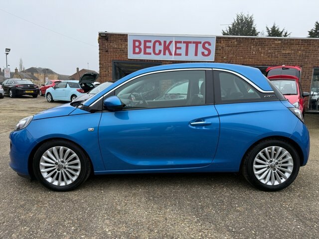 Vauxhall Adam 16V Jam Hatchback NV14HAA Blue #4