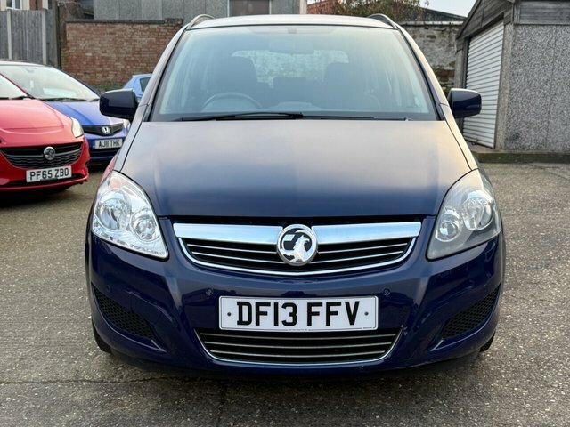 Vauxhall Zafira 16V Exclusiv Mpv DF13FFV Blue #2