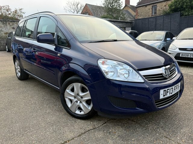 Vauxhall Zafira 16V Exclusiv Mpv Blue