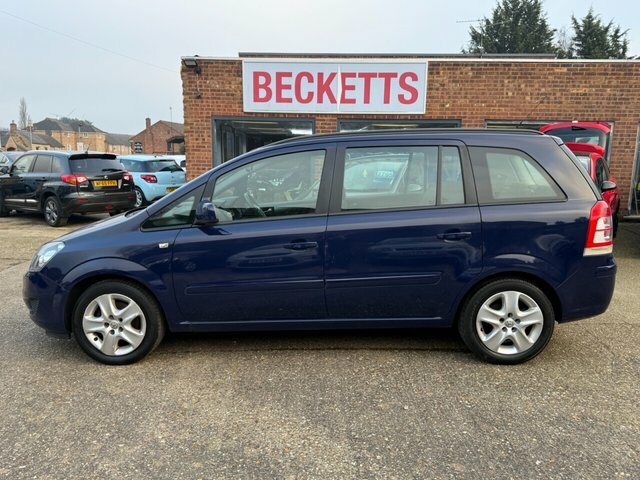 Vauxhall Zafira 16V Exclusiv Mpv DF13FFV Blue #4