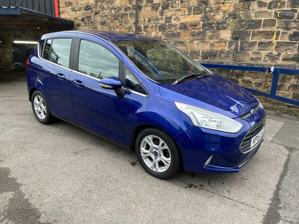 Ford B-Max Mpv 1.6 Tdci Zetec Euro 5 201515 Blue
