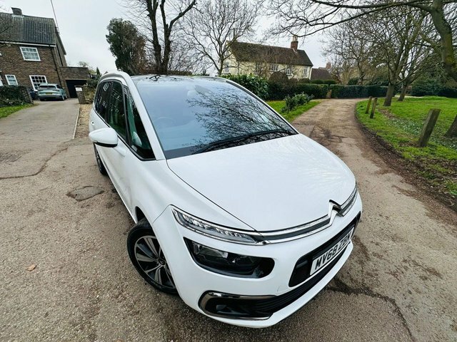 Citroen Grand C4 SpaceTourer 1.5 Bluehdi Flair Mpv Euro 6 S MV68ZBN White #3