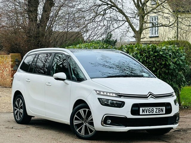 Citroen Grand C4 SpaceTourer 1.5 Bluehdi Flair Mpv Euro 6 S MV68ZBN White #2