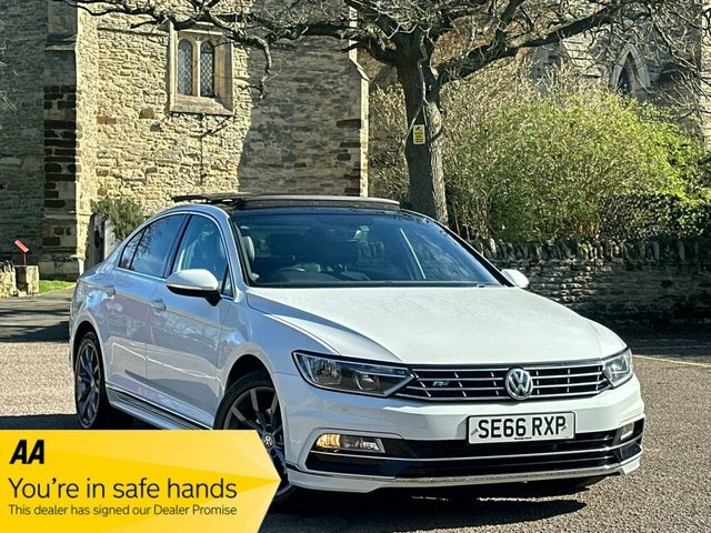 Volkswagen Passat 2.0 Tdi Bluemotion Tech R-line Saloon M White