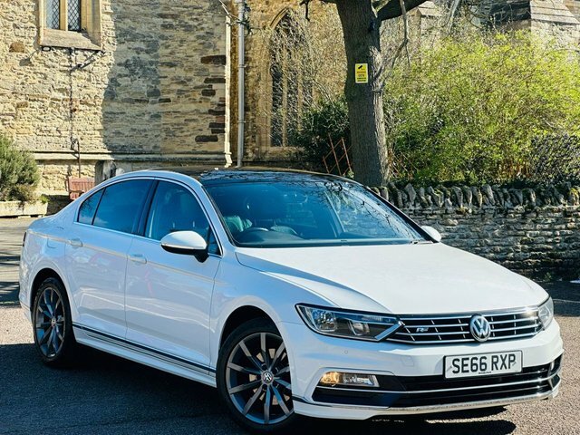 Volkswagen Passat 2.0 Tdi Bluemotion Tech R-line Saloon M SE66RXP White #3