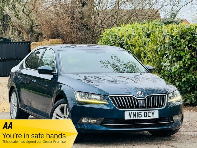 Skoda Superb 2.0 Tdi Se L Executive Hatchback Dsg Au Blue
