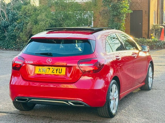 Mercedes-Benz A Class 1.6 A200 Sport Premium Plus Hatchback KN17ZYU Red #6