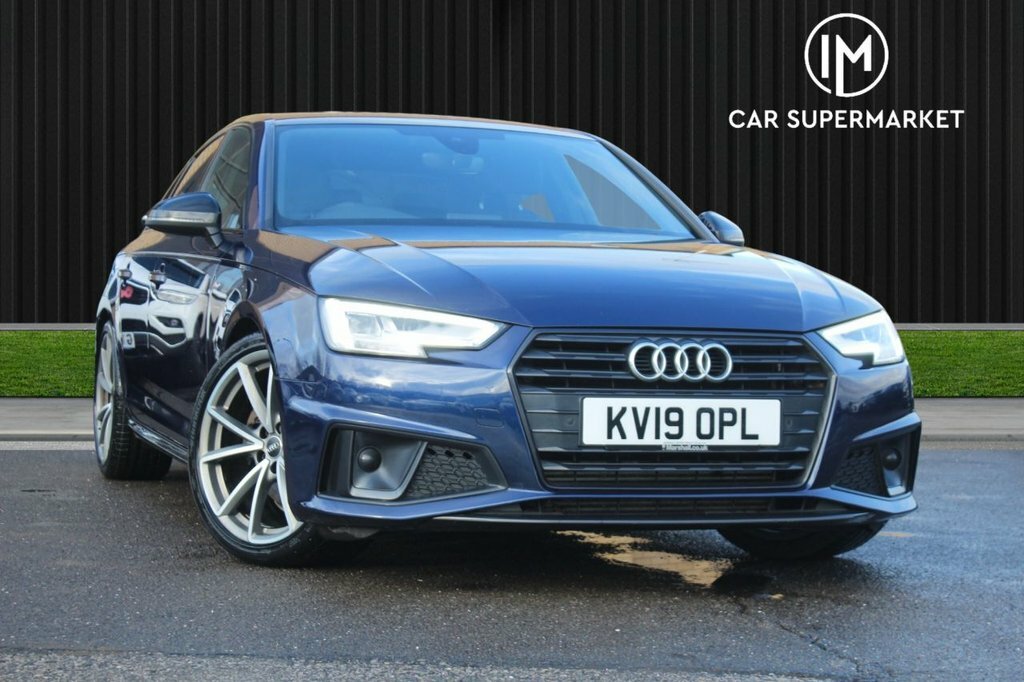 Audi A4 2L Black Edition KV19OPL Blue #2